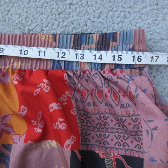 Unbrand Women's XXL Maxi Skirts Colorblack Elastic waistband drawstring Beach - Picture 7 of 12